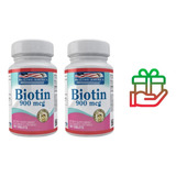 Biotina Americana 900mcg X2 Fcs - Unidad a $799