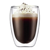 Vaso 330 Ml Cafe Doble Wall Estilo Bodum Color Transparente