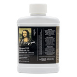 Aceite De Linaza Mona Lisa, 8 Fl Oz (paquete De 1), Ám...