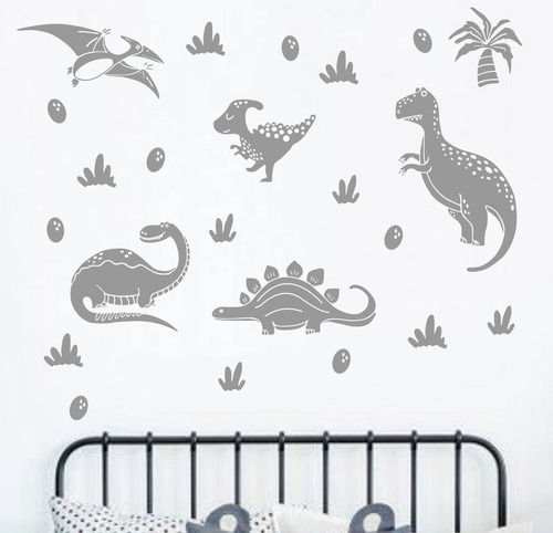 Vinilos Decorativos Infantiles Pack De Dinosaurios Chico 8