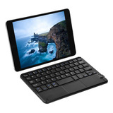Teclado Keyboard Bluetooth Touchpad iPad Android Pc Negro