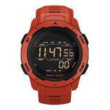 Reloj Digital Para Hombre Relojes Deportivos Para Hombre Dou Color De La Correa Rojo