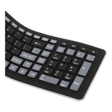 Teclado 2.4g Teclado De Escritorio Y Portátil De Silicona Su