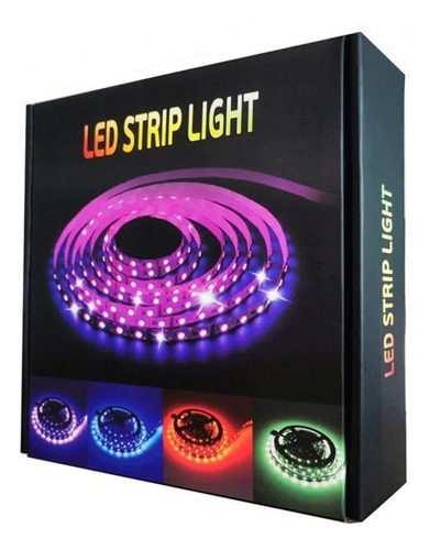 Tira De Led 5m Luces Led Rgb 5050 Control App