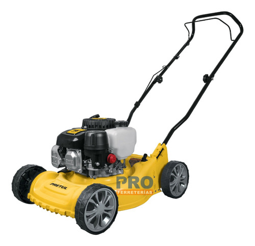 Podadora De Césped A Nafta Truper P-316p Color Amarillo Con Potencia De 3hp