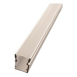 Canaleta De Led Sobrepor 2m Branco Fita Led 10mm Slim Perfil