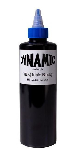 Tinta Para Tatuar Dynamic Dynamic Triple Black 8 Oz.