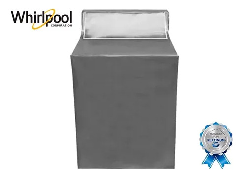 Cubre Lavadora Impermeable Con Panel 17kg Whirlpool