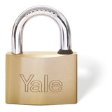 Candado Yale 40 Mm De Bronce/llave Yale/hermanado X 3