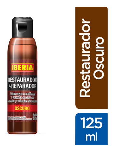 Iberia® Restaurador De Muebles Color Oscuro X125ml.