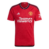 Camiseta Local Manchester United 23/24 Ip1726 adidas