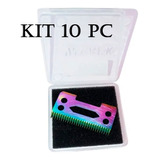 Kit 10 Lamina Wmark C4 Para Maquinas De Cortar Cabelo