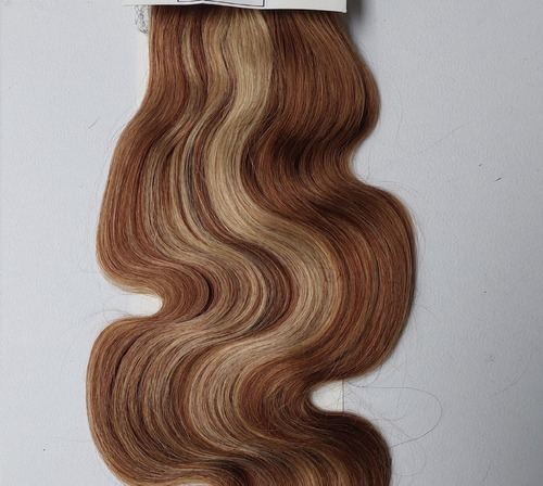 Extensiones 22in Cabello Natural Humano Luces Remy Onduladas