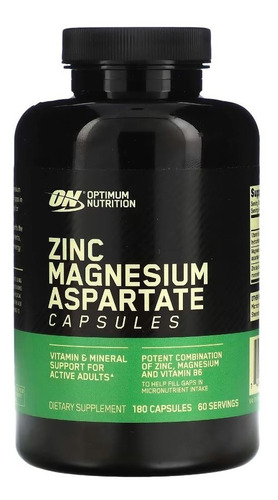 Zma - (180 Cápsulas) - Optimum Nutrition Eua