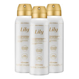 Kit Lily Aerossol (3 Itens) - 75g