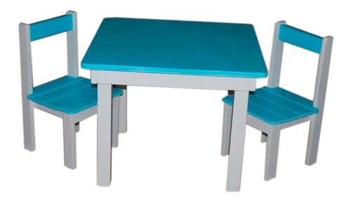 Juego De Mesa Con Dos Sillitas Niños