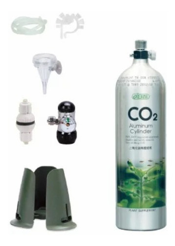 Ista Kit Completo Co2 Cilindro 0,5l Recarregável I-675