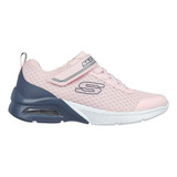 Tenis  Niña Skechers Microspec Max - Rosa