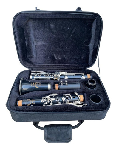 Clarineta Clarinete Eagle 17 Chaves Sib Cl 04n Estojo Luxo