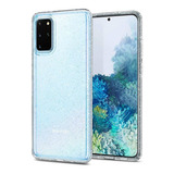 Spigen Funda Galaxy S20 Plus Case Liquid Crystal Glitter Par