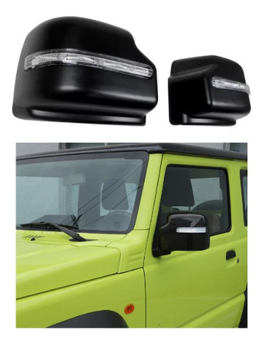 Cubiertas Cubre Espejo Con Led Suzuki Jimny 2021 2022 2023