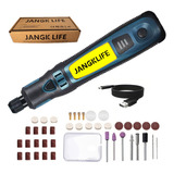 Jangklife Kit De Herramientas Rotativas Inalambricas De 3.7