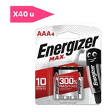 Pila Aaa Energizer X 40u - Alcalinas - Blister 4 - Max E92 