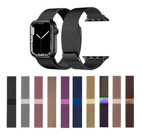 Correa Magnética Metal Apple Watch 42/44