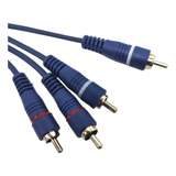 Cable Audio Video 2 Rca A 2 Rca Macho 4 Mts,el Mejor !