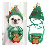 Chapéu De Vestir De Árvore De Natal Para Cão/gato Pequeno+ba