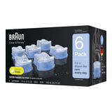 Cartuchos Recarga Afeitadora Braun And Clean Braun Ccr6 - 1 - Pack - 6