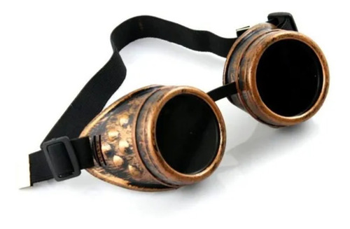 Óculos Vintage Fantasia Cibernético Goggles Steampunk