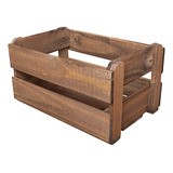 Caixa Para Frutas Decoração Plantas Feiras M 38x24x21