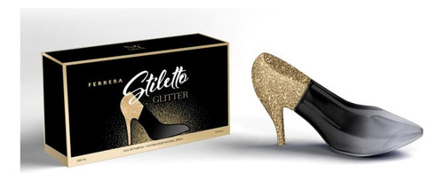 Perfume Ferrera Stiletto Glitter Perfume Dama Marca Mirage