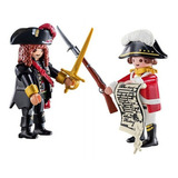  Muñeco Pirata Y Soldado Playmobil 70273