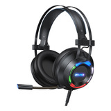 Audífonos Gamer Headset E-sports Con Micrófono Hd Awei Gm-3 Color Negro