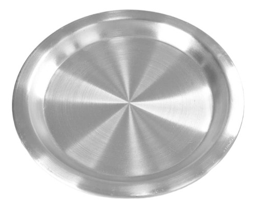 Plato Playo Aluminio Real 26 Cm Bandeja Gastronomico Camping