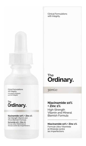 The Ordinary Sérum Niacinamida 10% + Zinc 1%