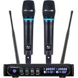 Sistema De Microfonos Kithouse S9 Uhf Inalámbricos