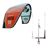 Kite Cabrinha Moto 2022 Combo + Barra + Inflador + Leash