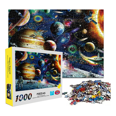 Rompecabezas 1000 Piezas Space Traveler 70x50cm | MercadoLibre