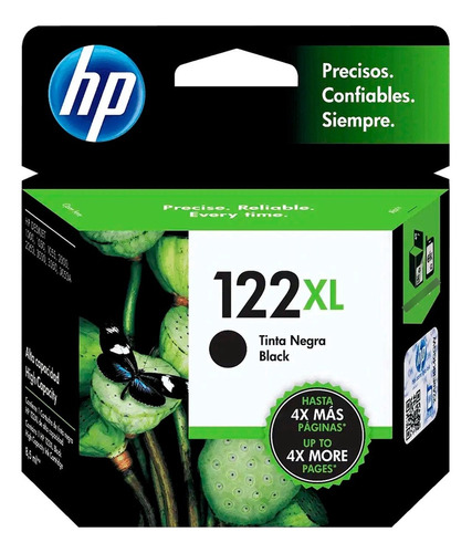 Cartucho Tinta Impresora Hp 122xl Negro Original