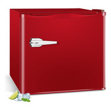 Congelador Compacto Vertical Independiente Rojo