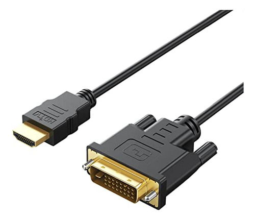 Cable Uv Hdmi A Dvi De 6.6 Pies  Bidireccional Dvi-d A Hd