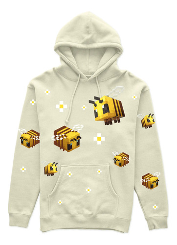 Sudadera Minecraft Adulto Abeja Bee