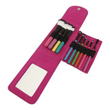 Set De 10 Brochas Tipo Bh Cosmetics Pop Art Brush + Funda