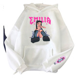 Buzo Emilia Mernes Muñeca Mp3 Anime Aesthetic Hoodie