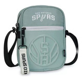 Morral Bandolera Nba Spurs Importado Equipo Basket Oficial 