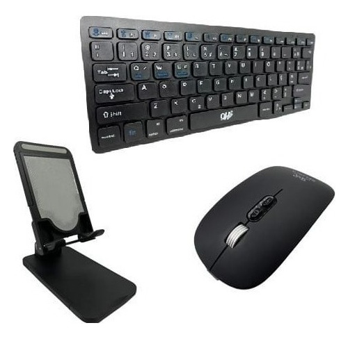 Teclado Kit Mouse/suporte Tablet Galaxy Tab S6 Lite