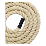 Corda Crossfit Escalada Sisal Funcional 6 Metros 38mm